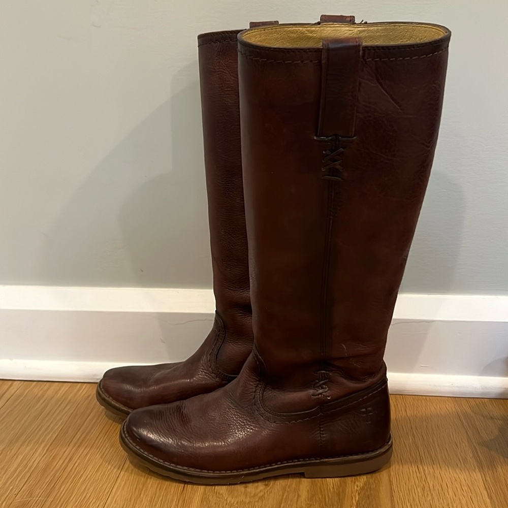 Frye Celia X stitch Boot